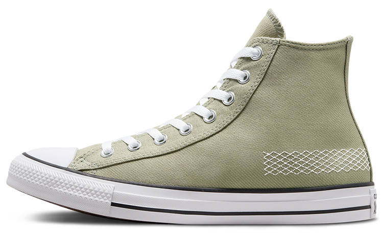 Converse Chuck Taylor All Star Abrasion Resistant High top Canvas Shoes Unisex Olive Green