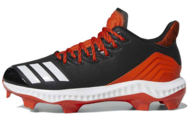 Adidas Adidas Icon Bounce Comfortable Abrasion Resistant Low top Training Shoes Men's Black Red