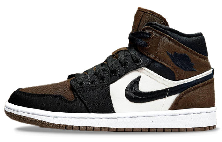 Jordan Air Jordan 1 Mid Se 'Olive Toe' Women's