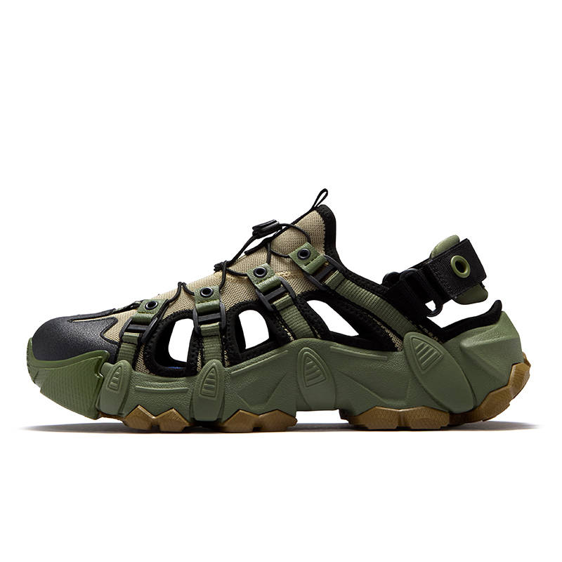 FILA FUSION EXOCET SANDAL Mountains Sandal Abrasion Resistant River Trekking Shoes Men's Gray Green Black