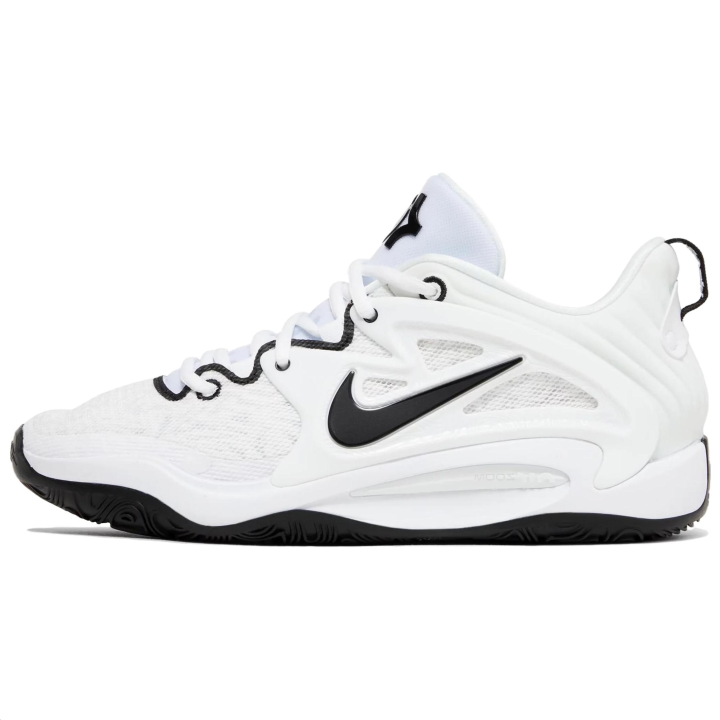 Nike Nike KD 15 Cushioning Abrasion Resistant Breathable Low top Basketball Shoes Men's White