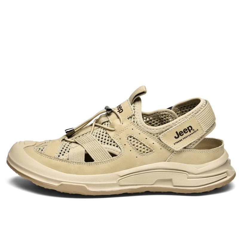 Jeep Slip Resistant Quick Dry River Trekking Shoes Men's Sand