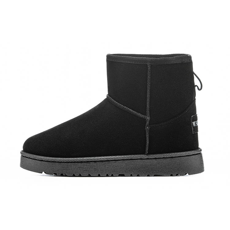 WARRIOR Warrior Thermal Abrasion Resistant Short Snow Boots Men's Black