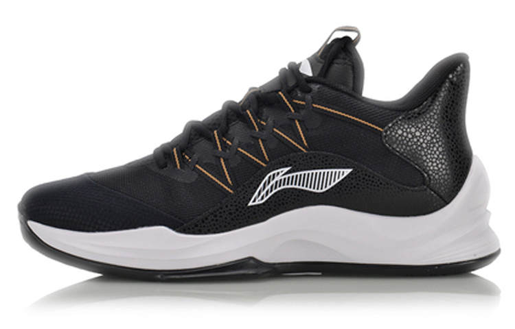 Li-Ning Li Ning Star Speed Competition Cushioning Rebound Cushioning Rebound Low top Basketball Shoes Unisex Black