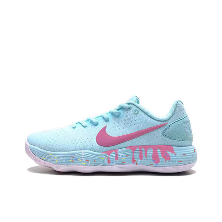 Nike Nike Hyperdunk 2017 Runny Yolk Summer, Candy Ice Cream Low top Basketball Shoes Men's Blue