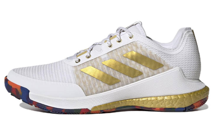 Adidas Adidas Wmns Crazyflight 'White Gold Metallic' Women's