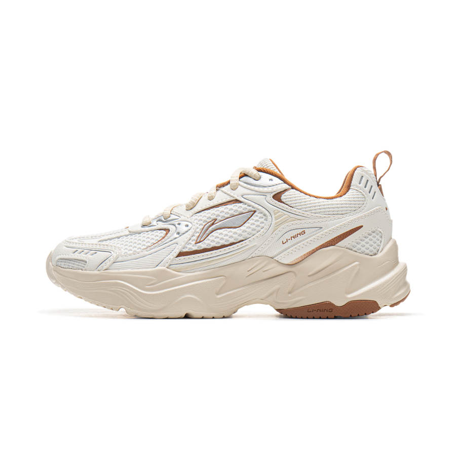 Li-Ning Li Ning Shooting Stars 2K Low top Chunky Sneakers Women's White Umber