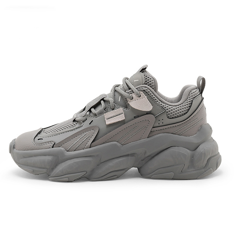 STARTER STARTER Strata Collection Mesh Breathable Coverage Low top Chunky Sneakers Unisex Gray