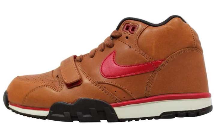 Nike Nike Air Trainer 1 Mid Premium Hazelnut/Gym Red Baroque Brown Birch