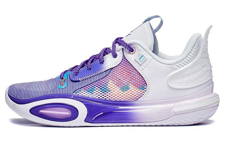 Li-Ning Li Ning All City 11 Snow Mountains Cushioning Slip Resistant Abrasion Resistant Low top Basketball Shoes Men's