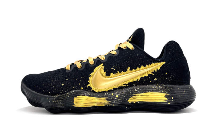 Nike Nike Hyperdunk 2017 Abrasion Resistant Low top Basketball Shoes Unisex Black