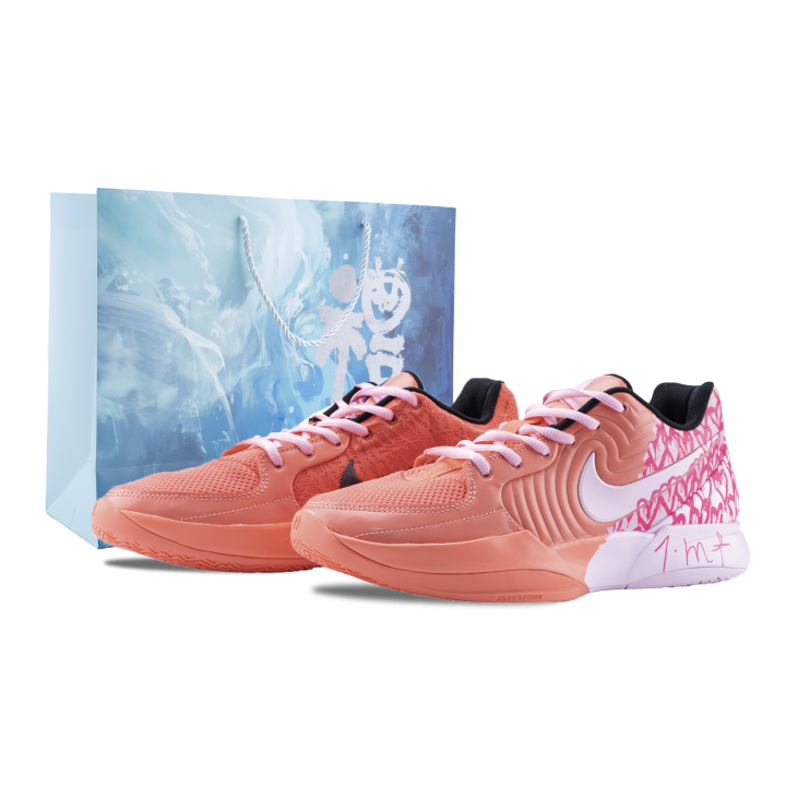 Nike Nike Ja 2 Morant 2, Sweet Critical Hit Slip Resistant Abrasion Resistant Low top Basketball Shoes Men's Pink