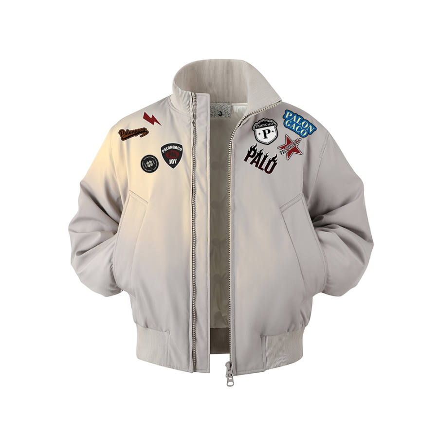 PAL ONGACO Down Jackets Unisex Stand Collar Thickened
