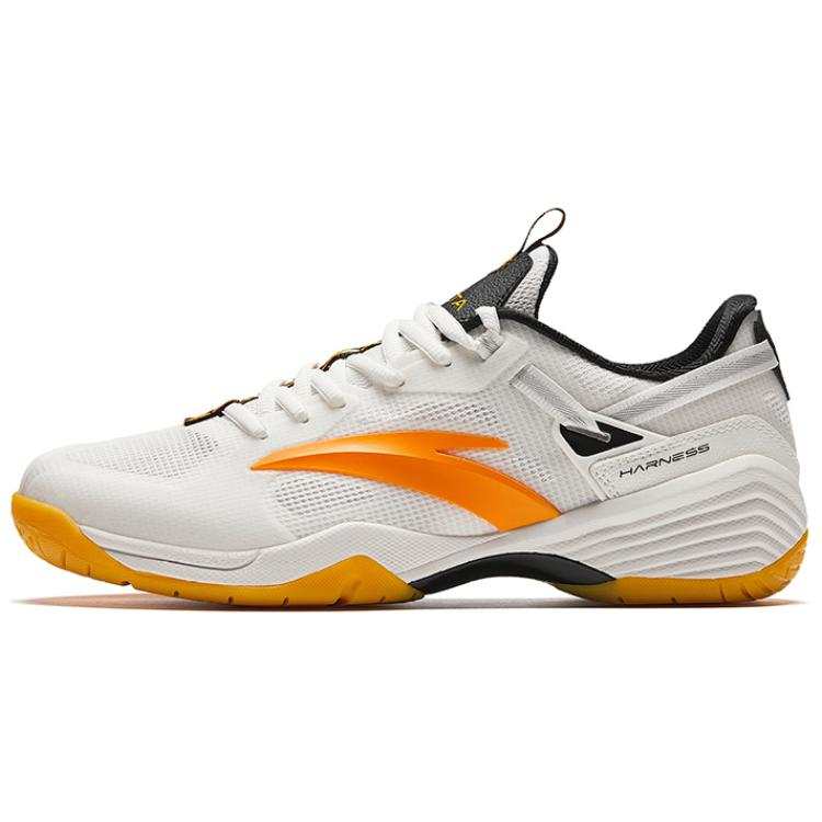Anta Professional Training Competition Cushioning Soft Sole Athletic Shoes Textile, Synthetic Leather Low top