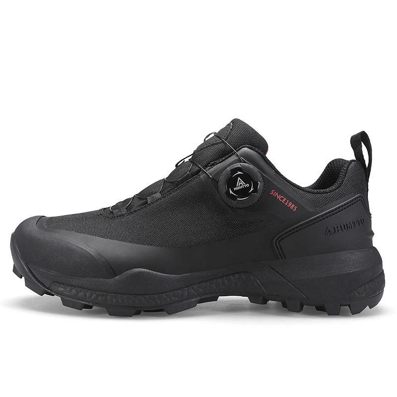 HUMTTO Mountaineering & Hiking Shoes Women's Low Top Black/Dark Gray/Dark Blue/Dark Purple