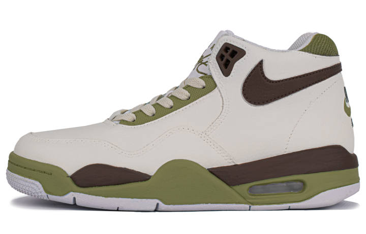 Nike Nike Flight Legacy Mid top Vintage Basketball Shoes Unisex Green
