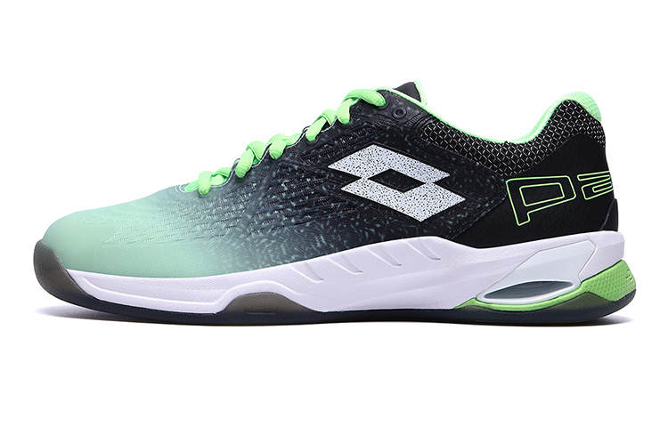 LOTTO Cushioning Impact Resistant Abrasion Resistant Slip Resistant Low top Tennis Shoes Men's Fruit Green