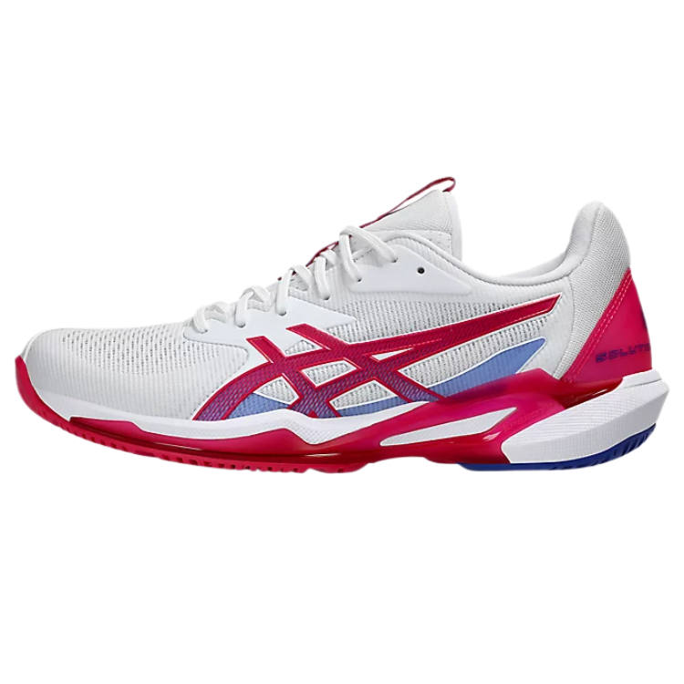 ASICS Solution Speed FF 3 Abrasion Resistant Abrasion Resistant Low top Tennis Shoes Women's Gray Red