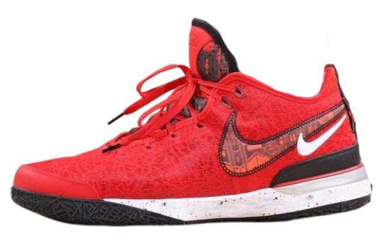 Nike Nike LeBron 20 NXXT Gen LeBron 20 Abrasion Resistant Breathable Low top Basketball Shoes Men's Red Black