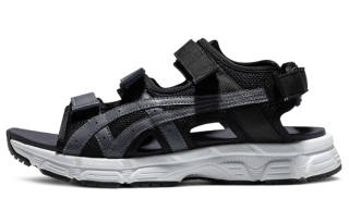ASICS Kahana Sd 2 Fashion Retro Sports Unisex Black Gray Sandals 'Black Gray'