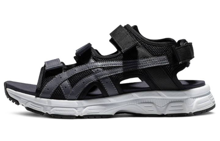 ASICS ASICS Kahana Sd 2 Fashion Retro Sports Unisex Black Gray Sandals 'Black Gray'