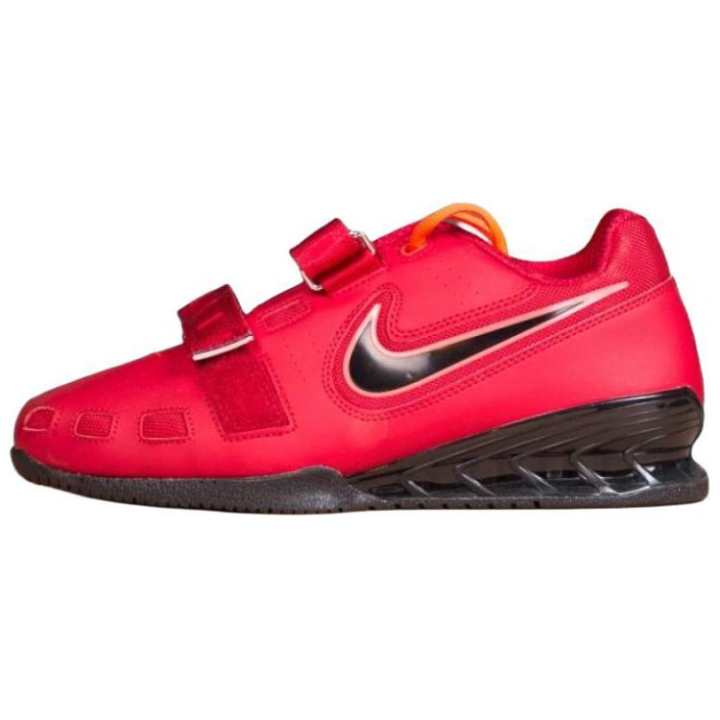 Nike Nike Romaleos 2 Slip Resistant Abrasion Resistant Low top Weightlifting Shoes Men's Red Black