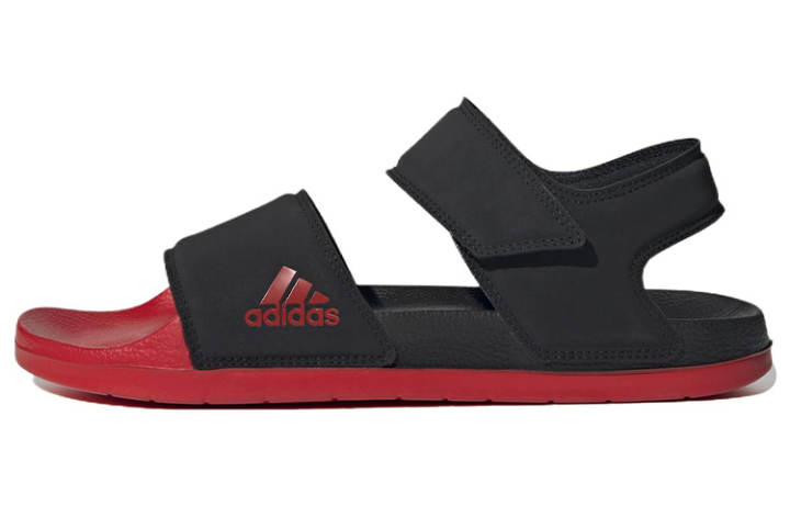 Adidas Adidas Adilette Sandals Core Black Better Scarlet