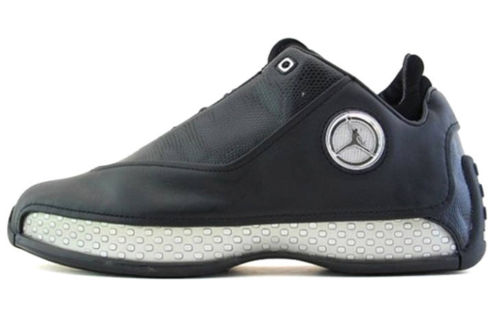 Jordan Jordan 18 Og Low Black Silver Chrome