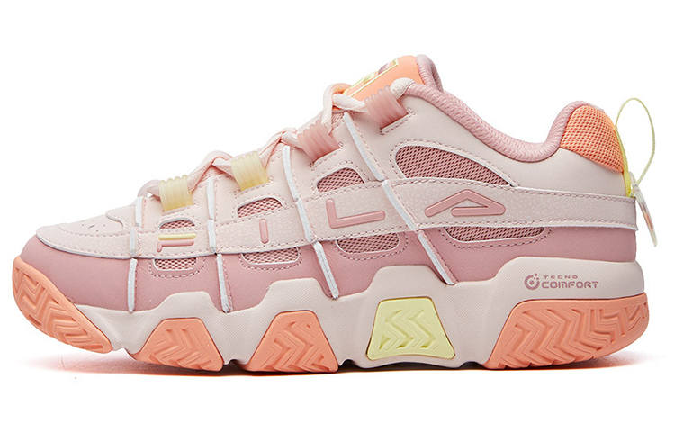 FILA Low top Vintage Basketball Shoes Women's Smoky Pink
