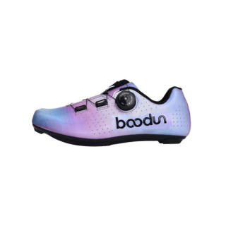 BOODUN Slip Resistant Abrasion Resistant Slip Resistant Abrasion Resistant Low top Cycling Shoes Women's Dark Violet