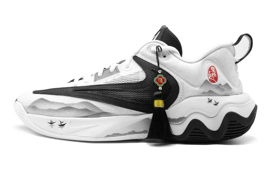Nike Nike GIANNIS ALL COURT Basketball Shoes Men's Low Top White/Black