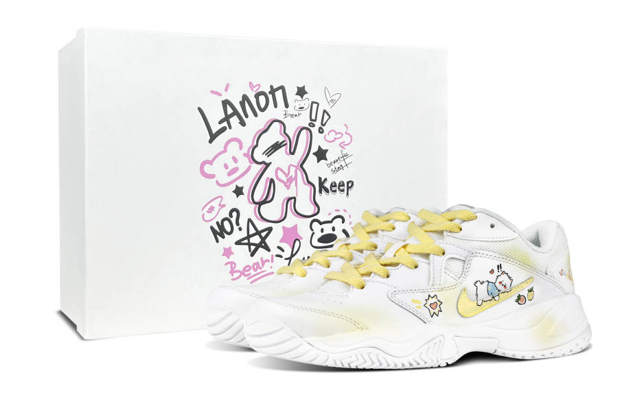 Nike Nike Court Lite 2 Papa Kitten Special Box Abrasion Resistant Abrasion Resistant Low top Tennis Shoes Women's