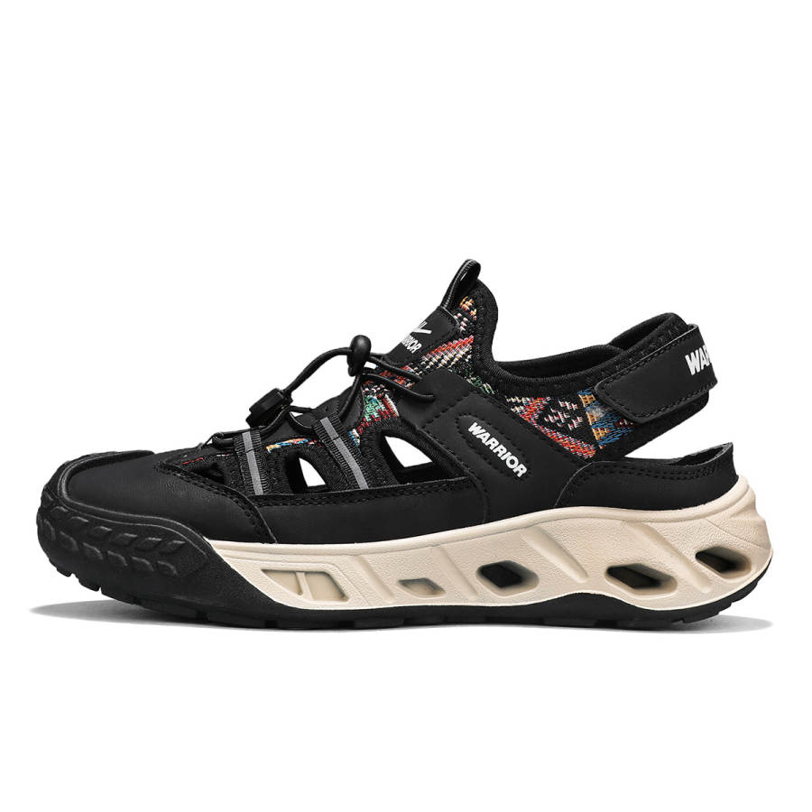 WARRIOR Synthetic Leather River Trekking Shoes Men's