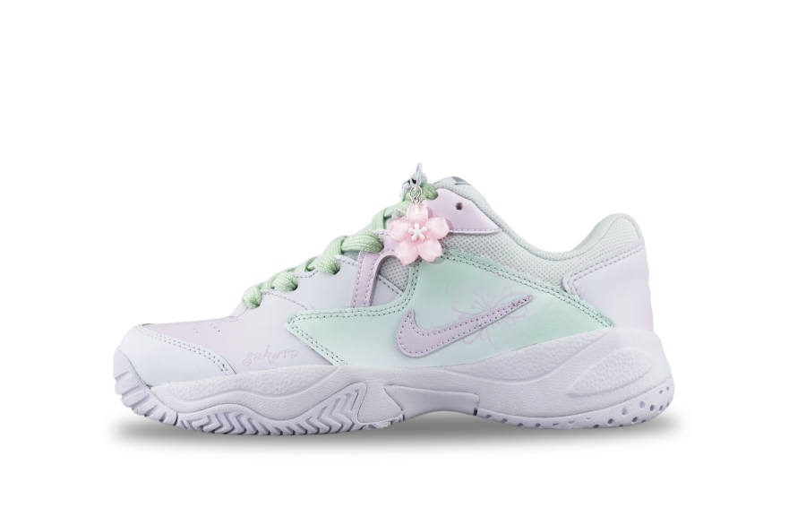 Nike Nike Court Lite Slip Resistant Abrasion Resistant Low top Tennis Shoes Women's Pink