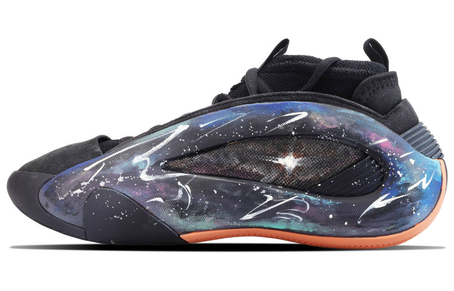 Adidas Adidas Harden Vol. 8 Galaxy Heart Textile, TPU Slip Resistant Abrasion Resistant Low top Basketball Shoes Unisex