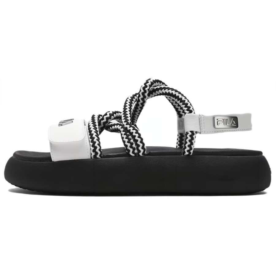 FILA Churro Beach Sandals Women's White Black