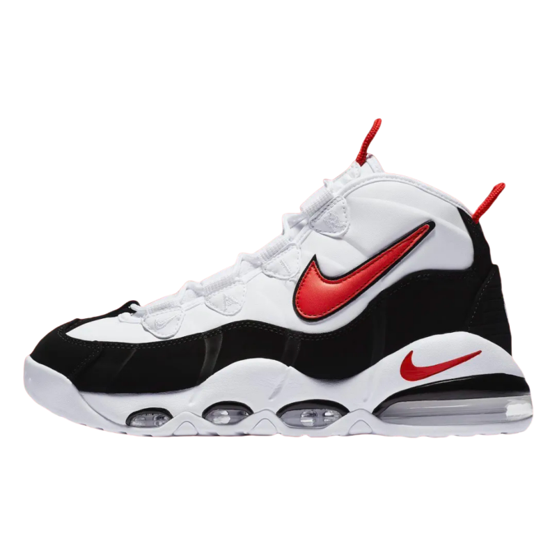 Nike Nike Air Max Uptempo Mid top Basketball Shoes Unisex Black White 2025 Edition