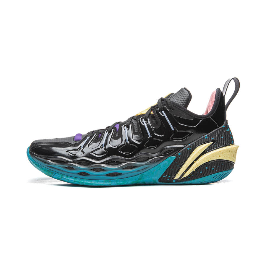 Li-Ning Li Ning Buckets Low top Basketball Shoes Men's Black