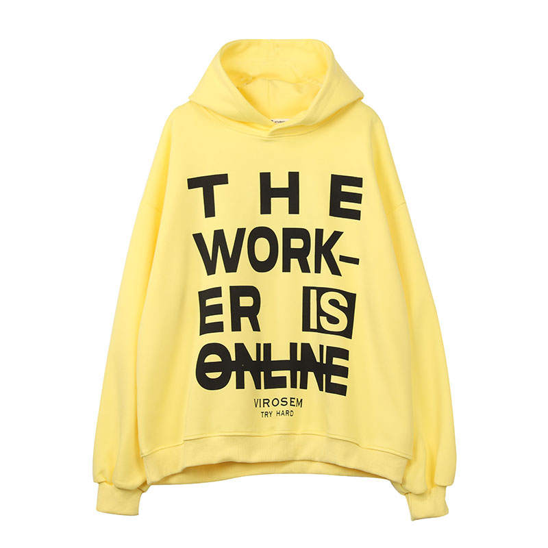 JUFU Sweatshirts Women's Hooded Moderate Regular