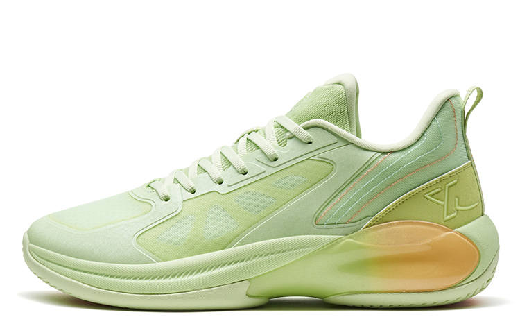 XTEP Low top Basketball Shoes Men's Jelly Green/Celery Green