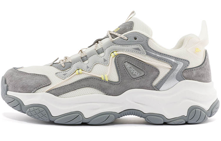 Kappa Textile, Synthetic Leather Cushioning Slip Resistant Abrasion Resistant Low top Chunky Sneakers Unisex