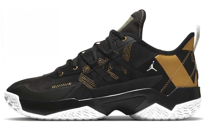 Jordan Air Jordan Westbrook One Take 2 'Black Metallic Gold'