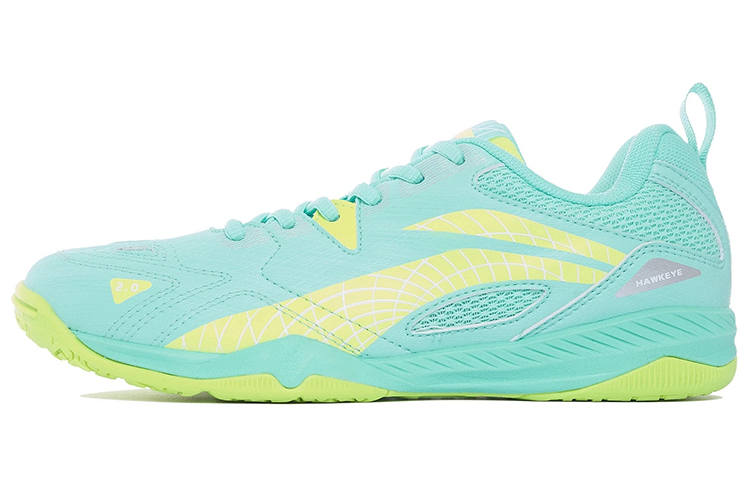 Li-Ning Li Ning Hawkeye 2.0 PRO Low top Cushioning Slip Resistant Abrasion Resistant Table Tennis Shoes Unisex Green