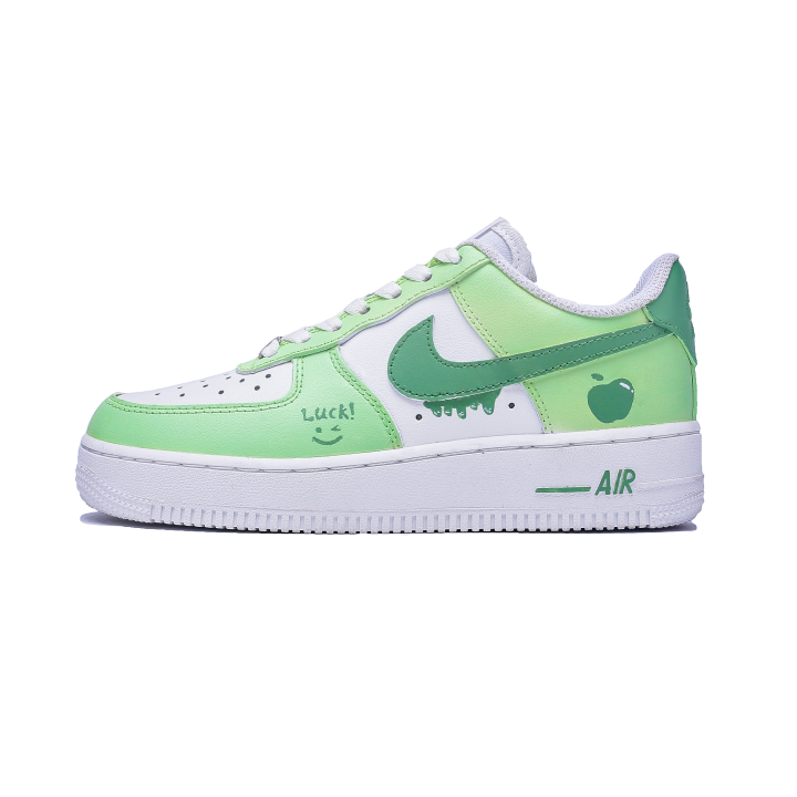 Nike Nike Air Force 1 Air Force 1 Leather Multicolor Slip Resistant Abrasion Resistant Coverage