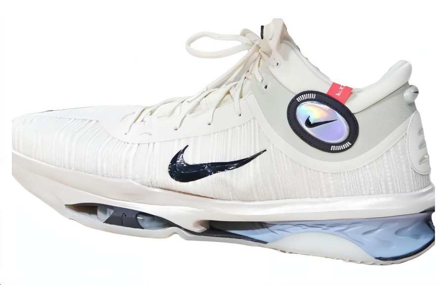 Nike Nike GT Jump 2 'Air Total Foamposite Max' Abrasion Resistant Breathable Low top Basketball Shoes Men's White