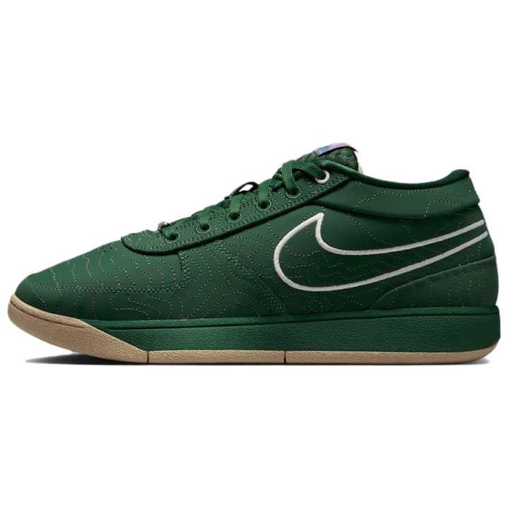 Nike Nike Book 1 Slip Resistant Abrasion Resistant Low top Basketball Shoes Men's Dark Green