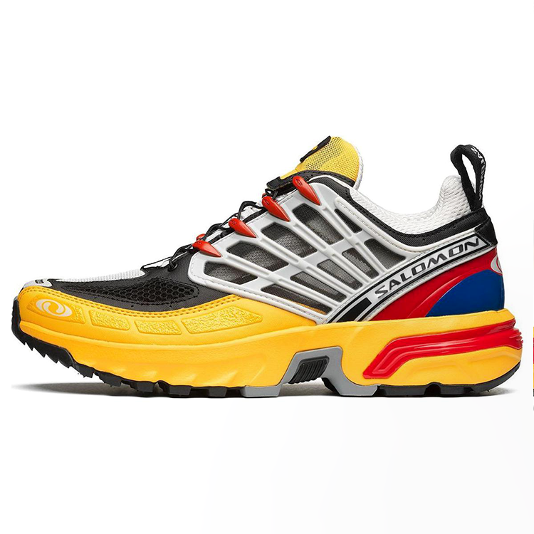 SALOMON ACS Pro Comfortable Slip Resistant Abrasion Resistant Low top Outdoor Shoes Unisex Lemon