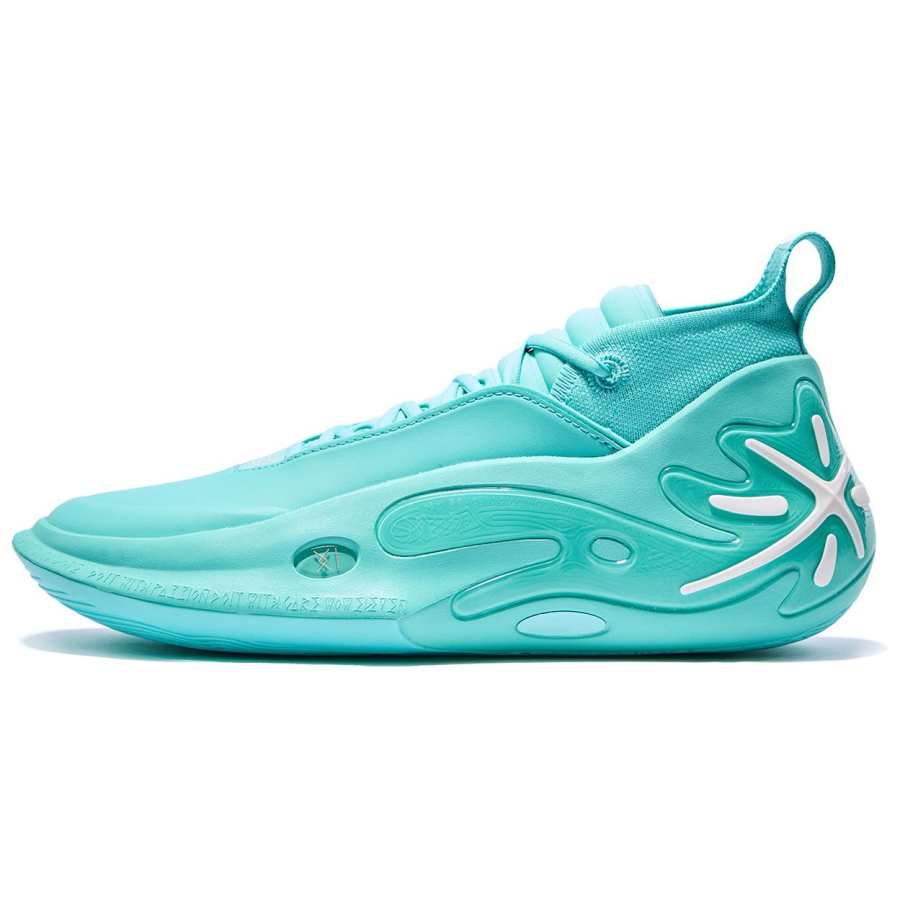 Li-Ning Li Ning WOW11 Mid top Basketball Shoes Men's Parrot Green