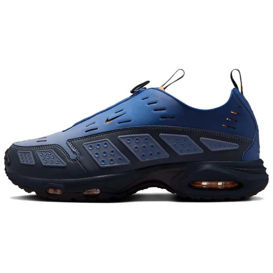 Nike Nike Air Max SNDR Abrasion Resistant Abrasion Resistant Low top Basketball Shoes Unisex Blue