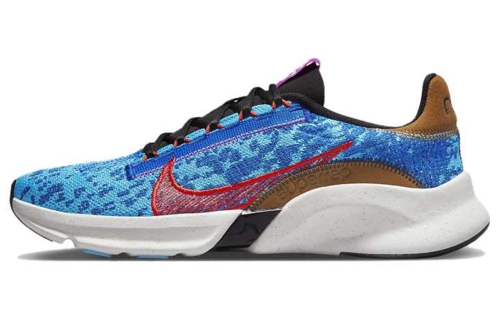 Nike Nike SuperRep Go 3 Next Nature Flyknit Game Royal Picante Red